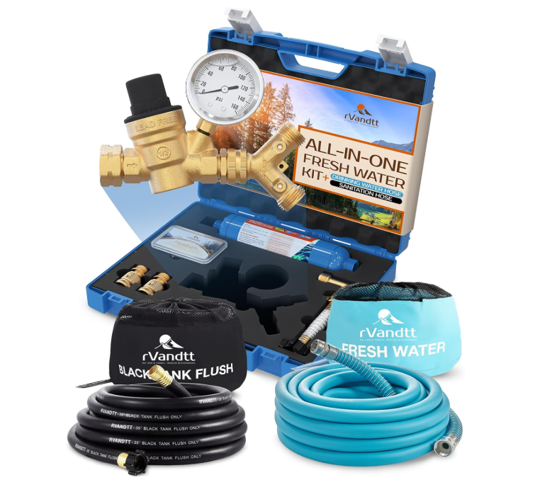 RV Fresh Water Kit w/Drinking & Santation Hose RV Fresh Water Kit w/Drinking & Santation Hose